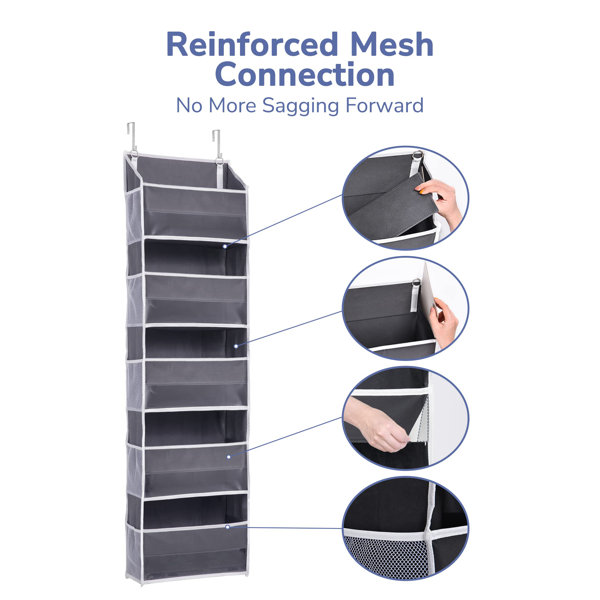 Rebrilliant 5 Pair Hanging Shoe Organizer Wayfair